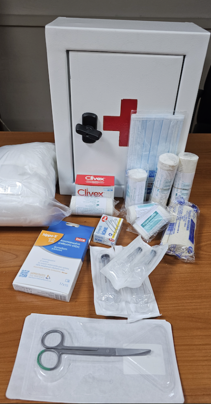 Metallic First Aid Box ( Full According to your Needs )